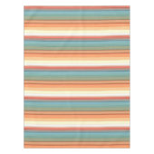 Zuidwestelijke strepen gedempte kleur tafelkleed (Voorkant)