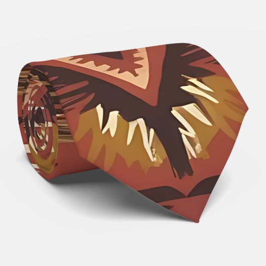 Zuidwestelijke Stropdas van Boho (Opgerold)