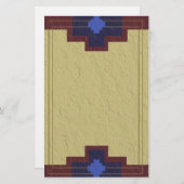 zuidwestelijke stucco briefpapier (Voorkant / Achterkant)