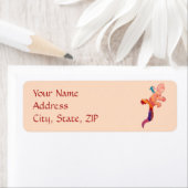 Zuidwestelijke Sunset Lizard Etiket (Insitu)