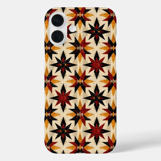 Zuidwestelijke tegelpatroon Case-Mate iPhone case (Achterkant)