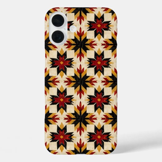 Zuidwestelijke tegelpatroon iPhone Case-Mate iPhone Case (Achterkant)