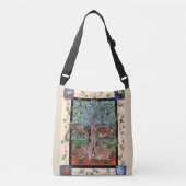 Zuidwestelijke Tree of Life Design Vier Seizoen Ta Crossbody Tas (Voorkant)