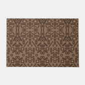 Zuidwestelijke Tribal Abstract Pattern Art Design Deurmat (Voorkant)