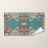 Zuidwestelijke Tribal Geometrische vormen Abstract Bad Handdoek (Handdoek)
