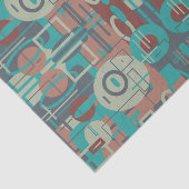 Zuidwestelijke Tribal Geometrische vormen Abstract Tissuepapier (Detail)