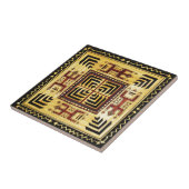 Zuidwestelijke tribale gedistilleerde dranken tegeltje (Zijkant)