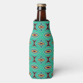 Zuidwestelijke Tropische Boho Chic Geode Patroon K Flesjeskoeler (Fles Voorkant)