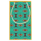 Zuidwestelijke Tropische Boho Chique Geode Patroon Klein Cadeauzakje (Achterkant)