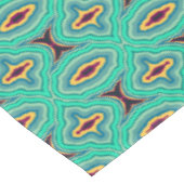 Zuidwestelijke Tropische Boho Chique Geode Patroon Tafelkleed (Gekanteld)