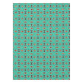 Zuidwestelijke Tropische Boho Chique Geode Patroon Tafelkleed (Voorkant)