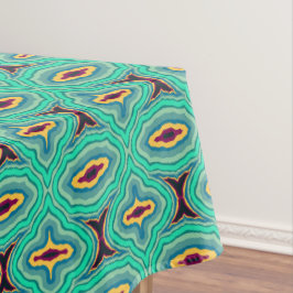 Zuidwestelijke Tropische Boho Chique Geode Patroon Tafelkleed