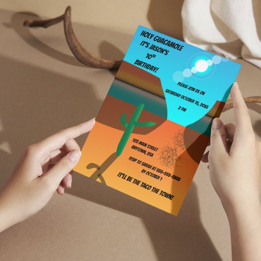 Zuidwestelijke Tumbleweed Verjaardag Kaart