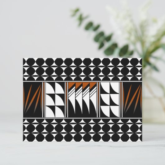 Zuidwestelijke Veatherzegels Bedankkaart (Staand voorkant)