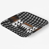 Zuidwestelijke Veatherzegels Papieren Bordje (Gebogen)