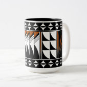 Zuidwestelijke Veatherzegels Tweekleurige Koffiemok (Voorkant rechts)
