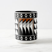 Zuidwestelijke Veatherzegels Tweekleurige Koffiemok (Center)