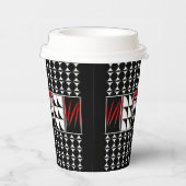 Zuidwestelijke Veer Blessenaars in het rood Papieren Bekers (Rechts)