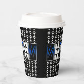 Zuidwestelijke Veer Blessings in Blauw Papieren Bekers (Links)