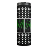 Zuidwestelijke Veer Blessings in Groen Thermosbeker (Achterkant)