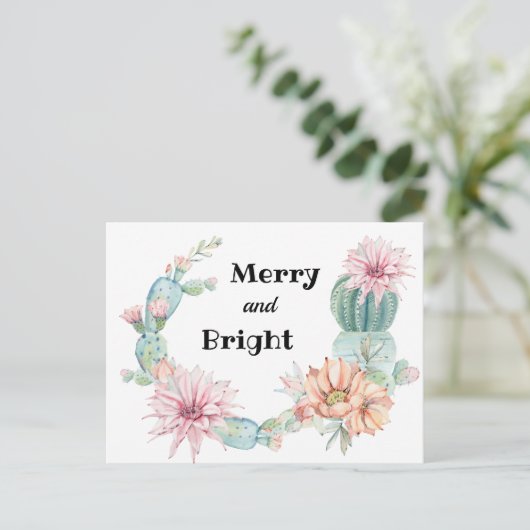 Zuidwestelijke Vrolijk en Heldere Groet Briefkaart (Staand voorkant)