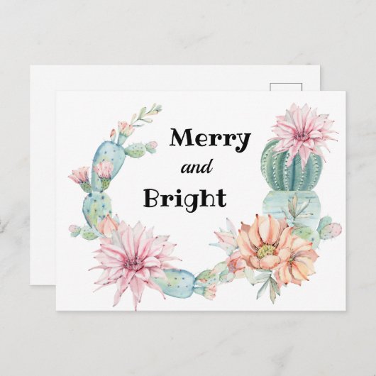 Zuidwestelijke Vrolijk en Heldere Groet Briefkaart (Voorkant / Achterkant)