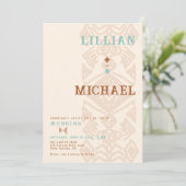 Zuidwestelijke Weave woestijn Westerne Azteekse br Kaart (Staand voorkant)