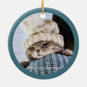 Zuidwestelijke wintergeometrische sneeuwvlok Perso Keramisch Ornament