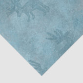 Zuidwestelijke winterherten tissuepapier (Detail)