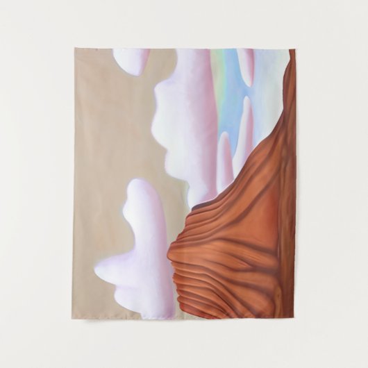 Zuidwestelijke woestijn en Mesa Minimalistische ku Wandkleed (Voorkant)