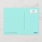 Zuidwestelijke woestijn met bergen minimalistische briefkaart (Achterkant)