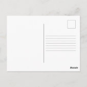 Zuidwestelijke Woestijn Saguaro Cactus en Zonneblo Briefkaart (Achterkant)