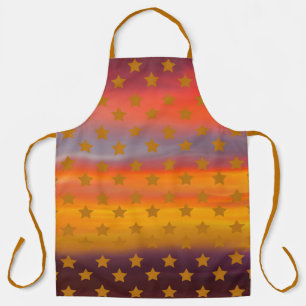 Zuidwestelijke Woestijn Stars And Stripes Abstract Schort