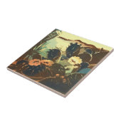 zuidwestelijke woestijncactus tegeltje (Zijkant)