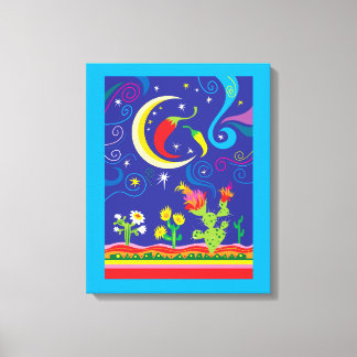 Zuidwestelijke woestijnhemel canvas afdruk