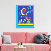 Zuidwestelijke woestijnhemel canvas afdruk (Insitu (Woonkamer))