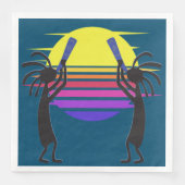 Zuidwestelijke woestijnindianen Kokopelli Servet (Voorkant)