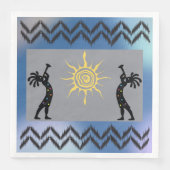 Zuidwestelijke woestijnindianen Kokopelli Servet (Voorkant)
