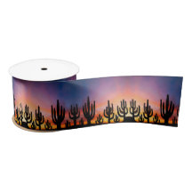 Zuidwestelijke woestijnlandschap Cactus Zonsopkoms
