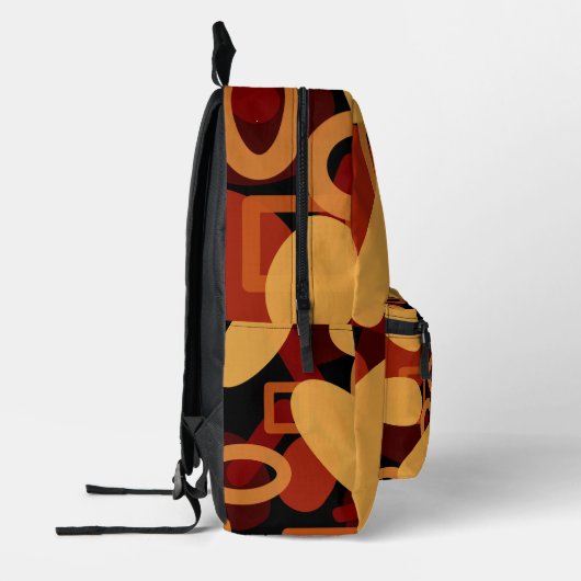 Zuidwestelijke woestijnlandschapskleuren Abstracte Bedrukte Rugzak (Links)