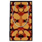 Zuidwestelijke woestijnlandschapskleuren Abstracte Klein Cadeauzakje (Voorkant)