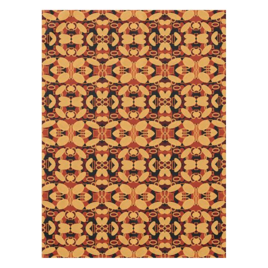 Zuidwestelijke woestijnlandschapskleuren Abstracte Tafelkleed (Voorkant)