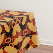 Zuidwestelijke woestijnlandschapskleuren Abstracte Tafelkleed (Voorbeeld)