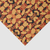 Zuidwestelijke woestijnlandschapskleuren Abstracte Tissuepapier (Detail)