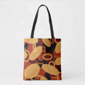 Zuidwestelijke woestijnlandschapskleuren Abstracte Tote Bag (Voorkant)