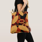 Zuidwestelijke woestijnlandschapskleuren Abstracte Tote Bag (Dichtbij)