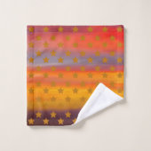 Zuidwestelijke woestijnsterren en strepen Abstract Bad Handdoek (Wasdoekje)