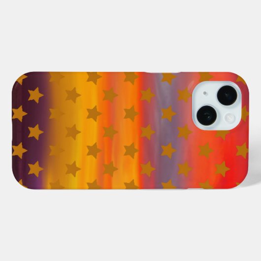 Zuidwestelijke woestijnsterren en strepen Abstract Case-Mate iPhone Case (Achterkant (horizontaal))