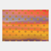 Zuidwestelijke woestijnsterren en strepen Abstract Inpakpapier Vel (Voorkant 2)