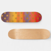 Zuidwestelijke woestijnsterren en strepen Abstract Persoonlijk Skateboard (Horizontaal)